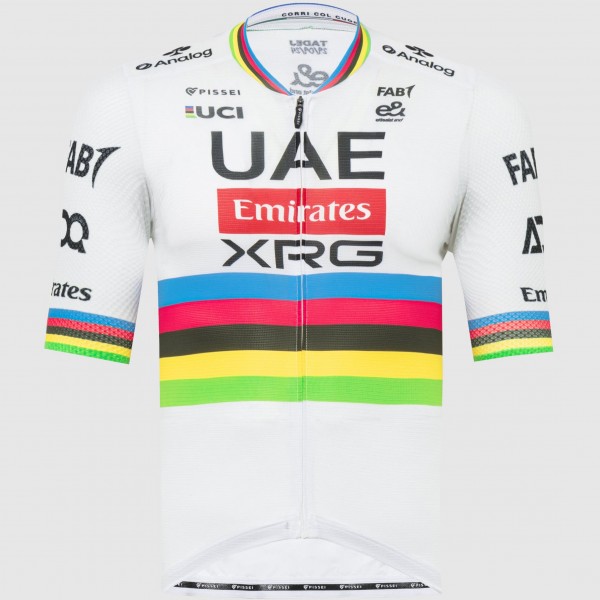 Herren UAE Team Emirates 2025 Magistrale Pissei trikot-Tadej Pogacar Radtrikot De