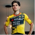 Herren Team Visma Lease a bike 2025 The Wingbeat trikot-Wout Van Aert Radtrikot De