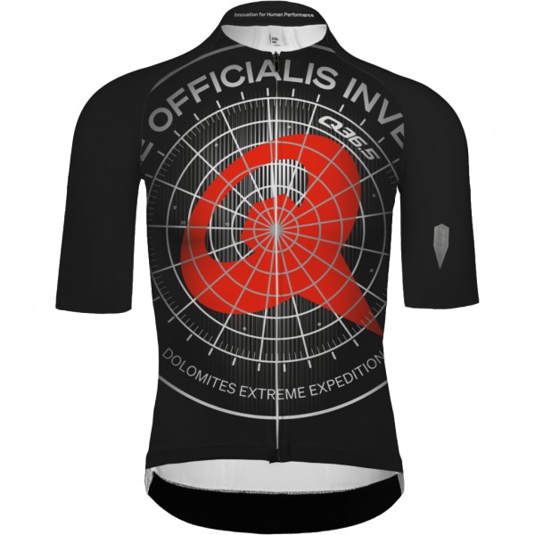 Herren Q36.5 Gregarius Clima Dolomites Extreme trikot-Schwarz Radtrikot De