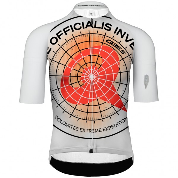 Herren Q36.5 Gregarius Clima Dolomites Extreme trikot-Grau Radtrikot De