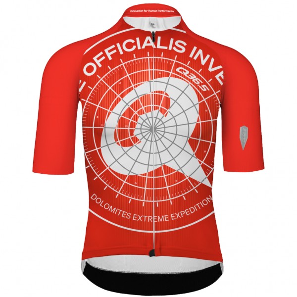 Herren Q36.5 Gregarius Clima Dolomites Extreme trikot-Rot Radtrikot De