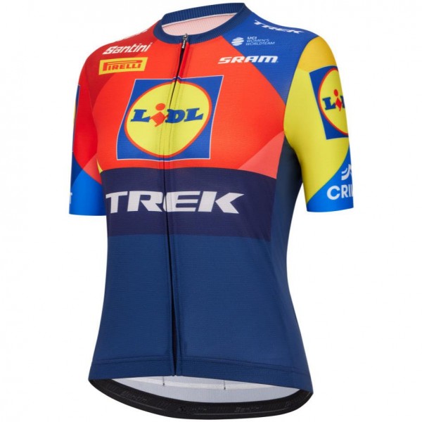 Damen Santini Lidl Trek 2025 frau trikot Radtrikot De Damen Santini Lidl Trek 2025 frau trikot Radtrikot De
