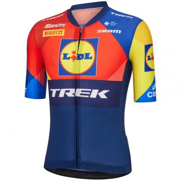 Herren Santini Lidl Trek 2025 Aero trikot Radtrikot De