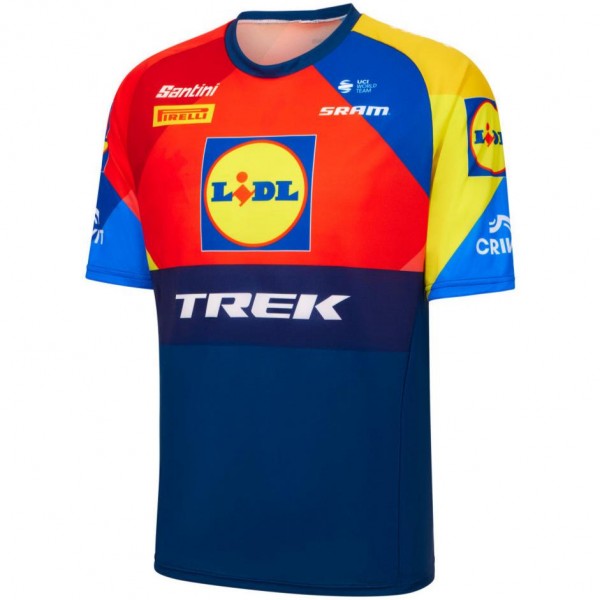 Herren Santini Lidl Trek 2025 t-shirt Radtrikot De