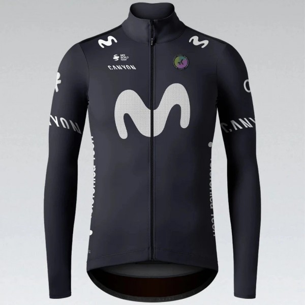 Herren Gobik Movistar 2025 Envy 2.0 jacke Radtrikot De