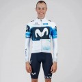 Herren Gobik Movistar 2025 Hyder langarm trikot Radtrikot De Herren Gobik Movistar 2025 Hyder langarm trikot Radtrikot De