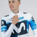 Herren Gobik Movistar 2025 Hyder langarm trikot Radtrikot De Herren Gobik Movistar 2025 Hyder langarm trikot Radtrikot De