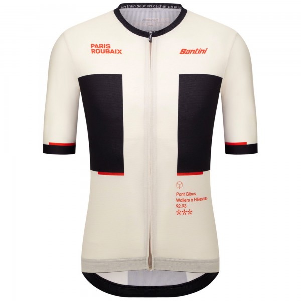 Herren Jersey Santini Paris Roubaix 2025 Radtrikot De