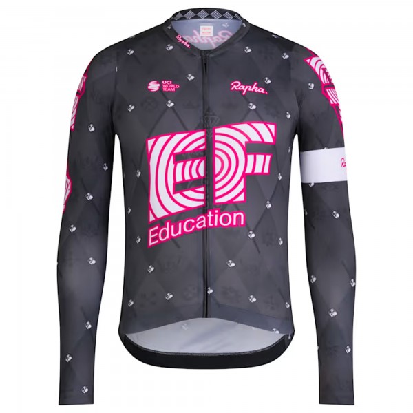 Herren Rapha EF Education EasyPost langarm trikot 2025 Radtrikot De