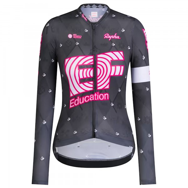 Damen Rapha EF Education EasyPost langarm frau trikot 2025 Radtrikot De