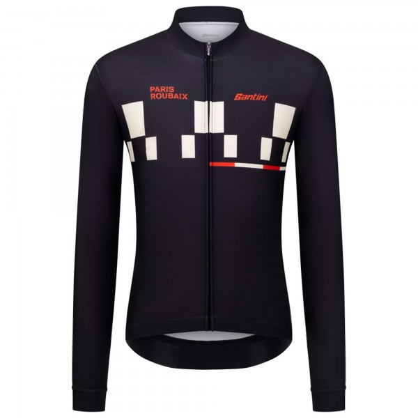 Herren Santini Paris Roubaix langarmtrikot 2025 Radtrikot De