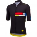Herren Jersey Santini Tour de France 2024-Alpe d'Huez Radtrikot De