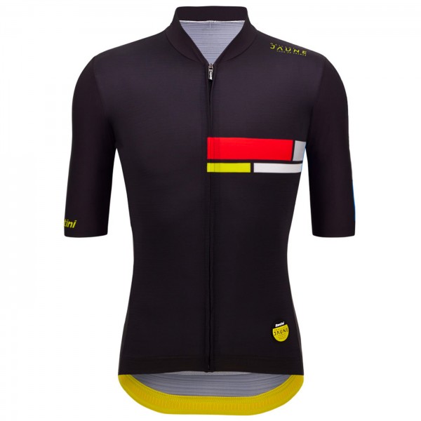 Herren Jersey Santini Tour de France 2024-Alpe d'Huez Radtrikot De