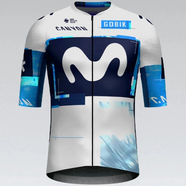 Herren Gobik Movistar 2025 Infinity trikot Radtrikot De