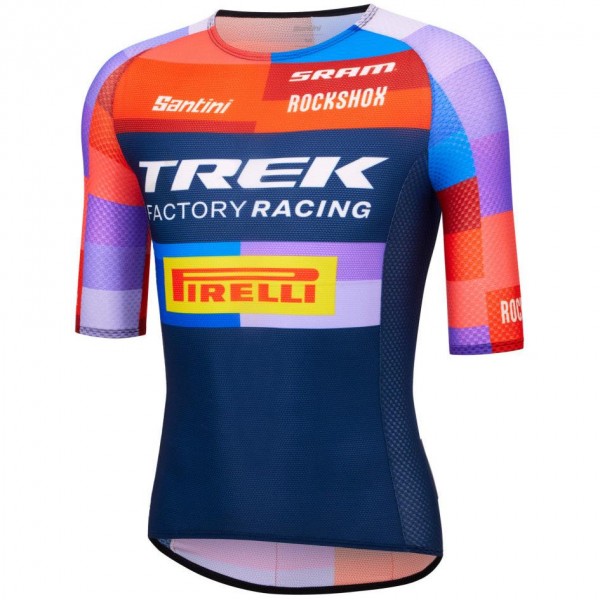 Herren Santini Trek Factory Racing 2025 XC trikot Radtrikot De