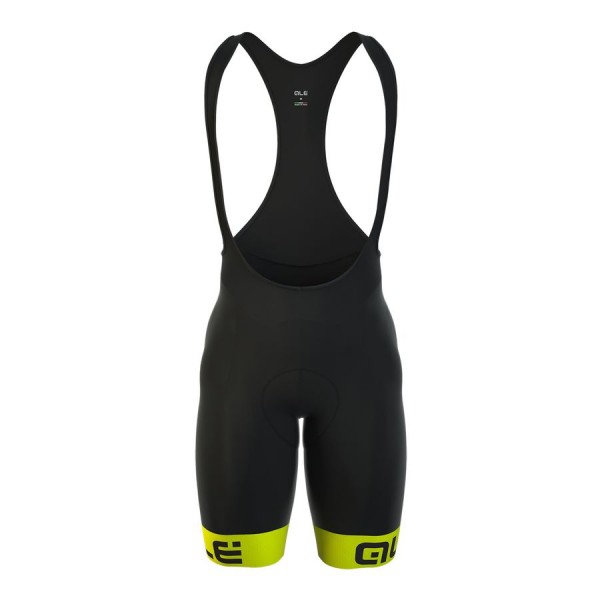2016 Ale Linea Plus G.T.-gelbs Fluo Fahrradbekleidung Kurz Trägerhose Radtrikot De