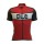 2016 ALE Graphics Excel Criterium-rot Radtrikot Kurzarm Radtrikot De