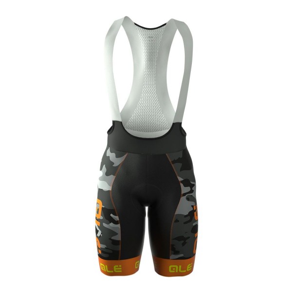 2016 Ale Graphics PRR Camo Fahrradbekleidung Kurz Trägerhose orange Radtrikot De