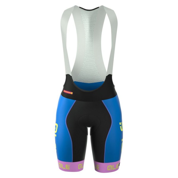 2016 Damen Ale Graphics PRR Bermuda blau Kurz Trägerhose Radtrikot De