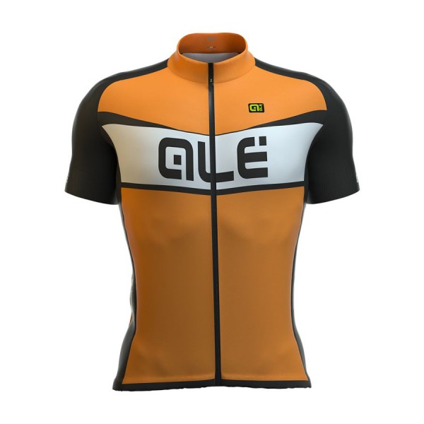 2016 ALE Graphics Excel Criterium-Orange Fluo Radtrikot Kurzarm Radtrikot De