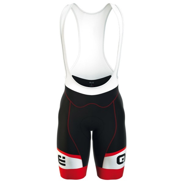 2016 ALE FORMULA 1.0 LOGO Kurz Trägerhose-Schwarz ROT Radtrikot De