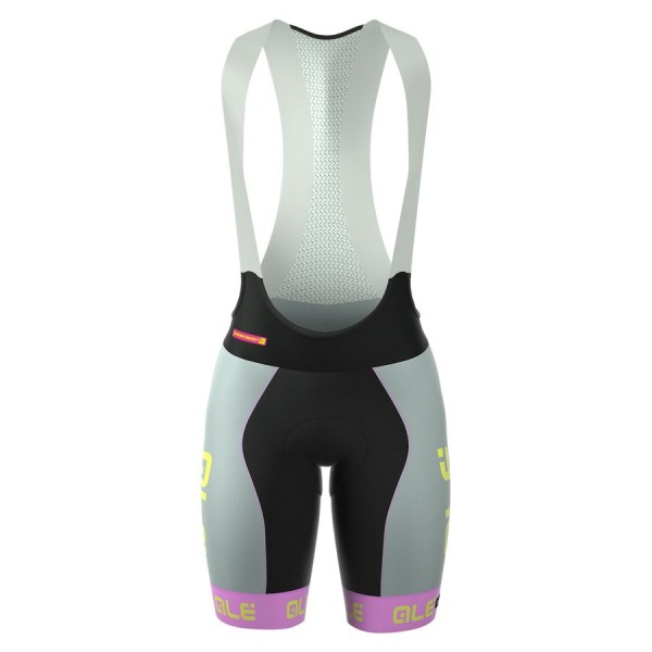 2016 Damen Ale Graphics PRR Bermuda-grau Kurz Trägerhose Radtrikot De