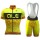 2016 Ale Graphics PRR New Bubbles gelbs Fluo Fahrradbekleidung Satz Fahrradtrikot Kurzarm Trikot und Kurz Trägerhose Radtrikot De