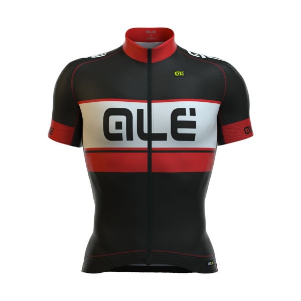 2016 ALE Graphics PRR Bermuda-rot Radtrikot Kurzarm Radtrikot De