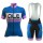 2016 Damen Ale Graphics PRR Bermuda blau Fahrradbekleidung Satz Fahrradtrikot Kurzarm Trikot und Kurz Trägerhose Radtrikot De