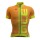 2016 ALE Graphics PRR Arcobaleno Radtrikot Kurzarm orange Radtrikot De