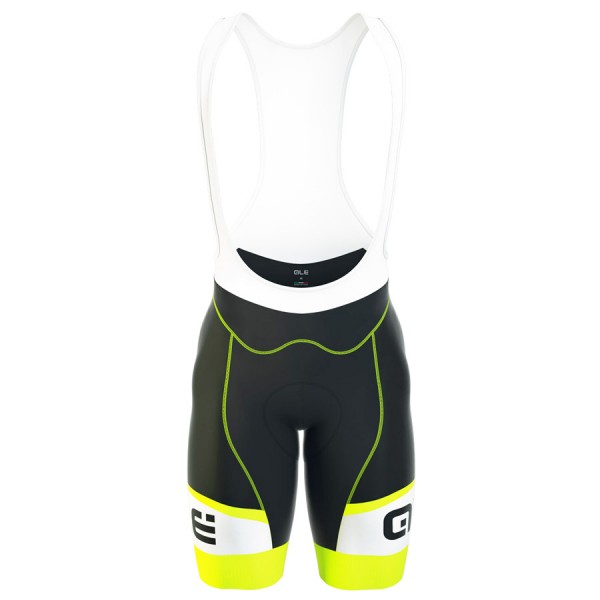 2016 ALE FORMULA 1.0 LOGO Kurz Trägerhose-Schwarz GELB Radtrikot De