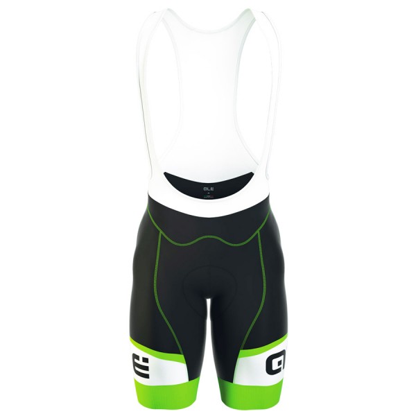 2016 ALE FORMULA 1.0 LOGO Kurz Trägerhose-Schwarz Grün Radtrikot De