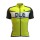 2016 ALE Graphics Excel Criterium-gelbs Fluo Radtrikot Kurzarm Radtrikot De