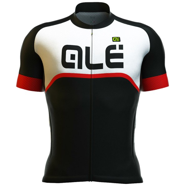 2016 ALE GRAPHICS EXCEL VELOCE Radtrikot Kurzarm -Schwarz ROT Radtrikot De