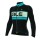 2016 ALE BERING Radtrikot Langarm-Schwarz LIGHT BLAU Radtrikot De
