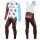 2016 Team Ag2r thermisch Fahrradbekleidung Satz Radtrikot Langarm+Lang Trägerhose Radtrikot De