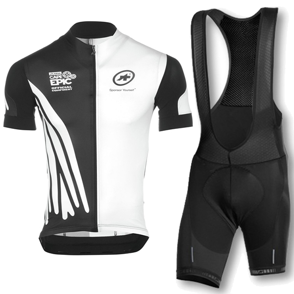 2016 Assos Weiß Schwarz Fahrradbekleidung Radtrikot und Trägerhosen Set Radtrikot De 2016 Assos Weiß Schwarz Fahrradbekleidung Radtrikot und Trägerhosen Set Radtrikot De