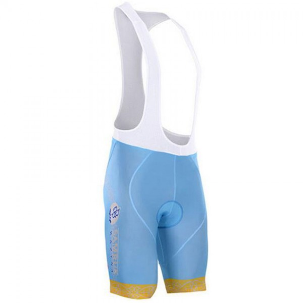 2016 Astana Kurz Trägerhose Radtrikot De