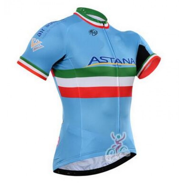 2016 Astana Radtrikot Kurzarm Radtrikot De