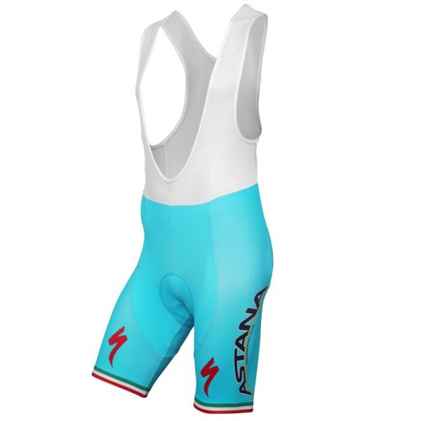 2016 ASTANA PRO TEAM Italian Champion Kurz Trägerhose Radtrikot De