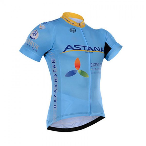 2016 Astana Radtrikot Kurzarm Radtrikot De