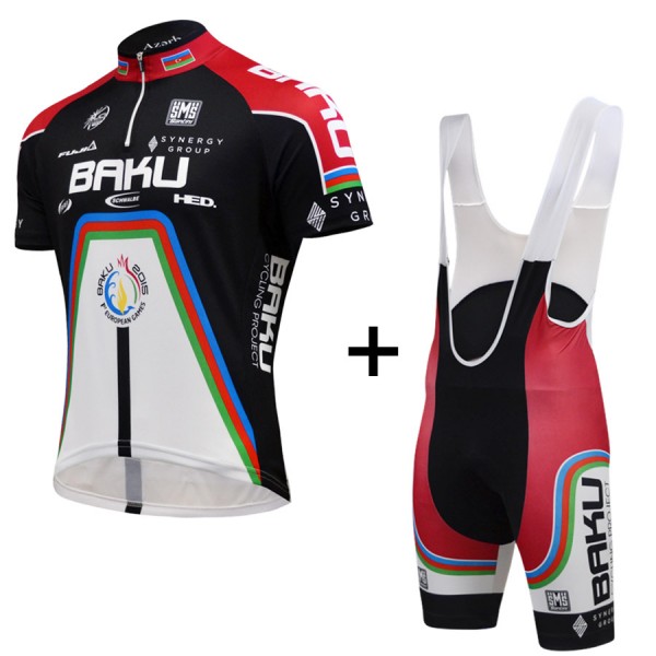 2016 Baku Fahrradbekleidung Satz Fahrradtrikot Kurzarm Trikot und Kurz Trägerhose Radtrikot De 2016 Baku Fahrradbekleidung Satz Fahrradtrikot Kurzarm Trikot und Kurz Trägerhose Radtrikot De