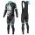 2016 Bianchi Milano Sorisole Schwarz-Grün thermisch Fahrradbekleidung Satz Radtrikot Langarm+Lang Trägerhose Radtrikot De