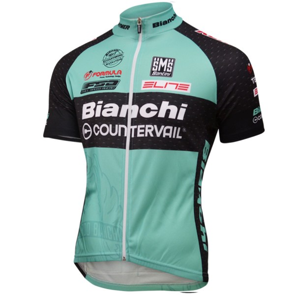 2016 Bianchi Countervail Radtrikot Kurzarm Radtrikot De