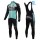 2016 Bianchi MTB Grün thermisch Fahrradbekleidung Satz Radtrikot Langarm+Lang Trägerhose Radtrikot De