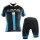 2016 Biemme schwarz blau fahrradbekleidung Radtrikot Kurzarm und Fahrradhosen Kurz Radtrikot De