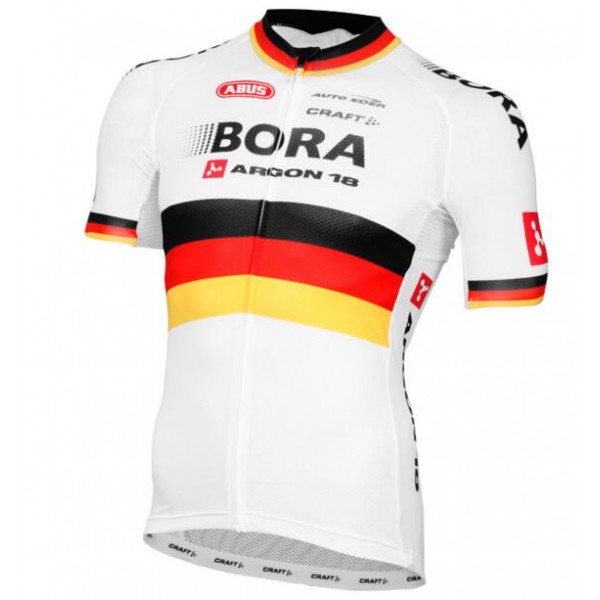 2016 Bora Argon 18 Radtrikot Kurzarm Weiß Radtrikot De 2016 Bora Argon 18 Radtrikot Kurzarm Weiß Radtrikot De