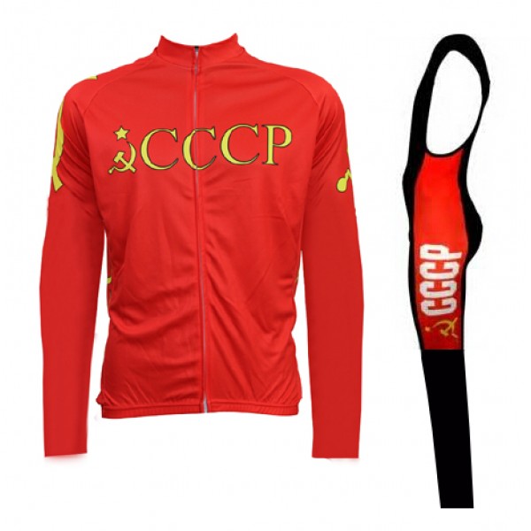 2016 CCCP Fahrradbekleidung Radtrikot Satz Langarm und Lange Trägerhose Radtrikot De 2016 CCCP Fahrradbekleidung Radtrikot Satz Langarm und Lange Trägerhose Radtrikot De