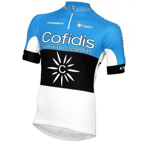 2016 Cofidis Champion d'Estonie blau Radtrikot Kurzarm Radtrikot De