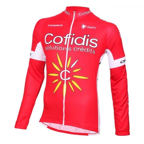 2016 Cofidis Team Radtrikot Langarm Radtrikot De